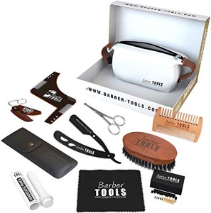Set de ingrijire pentru barba - Beard Box, kit complet cu accesorii profesionale - Img 3