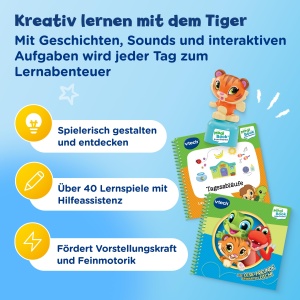 Set de invatare VTech MagiBook StoryFriends - 2 carti si stilou ergonomic - Img 4