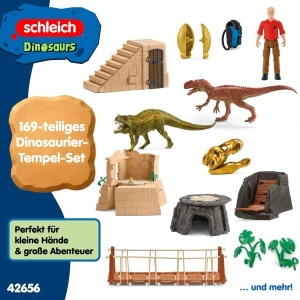 Set de Joaca Dino Schleich 42656 169 Piese Dino Tempel-Eroberung - Img 5