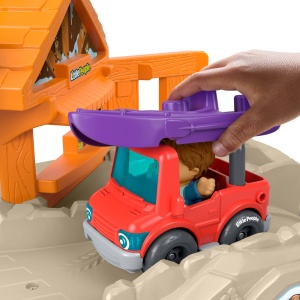 Set de Joaca Fisher-Price Little People cu Peisaj Montan, 46 cm, 6 Figurine - Img 4