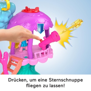 Set de Joaca Fisher-Price Trolls cu Lumini si Sunete, Figurina Poppy, 3-8 Ani - Img 6