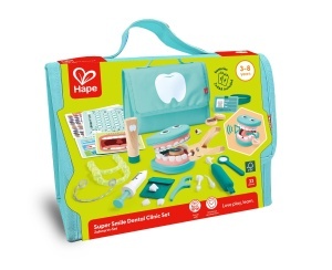 Set de joaca Hape Dentist pentru copii cu periuta vibranta si dinti detasabili 3 ani - Img 2