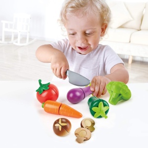 Set de Joaca Hape E3161 Legume Colorate Accesorii pentru Bucatarie Recomandat 3 - Img 7