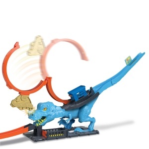 Set de joaca Hot Wheels T-Rex cu loop, pentru copii de la 4 ani, HNP77 - Img 8