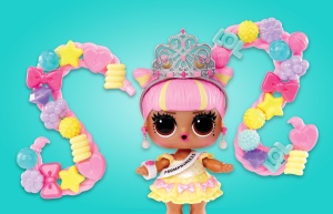 Set de Joaca L.O.L. Surprise Hair Beads cu Pupa, 100 Perle si Accesorii - Img 3