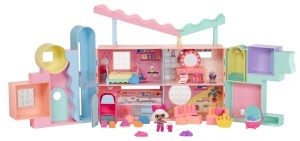 Set de Joaca L.O.L. Surprise Squish Sand Magic House cu Papusa Diva, 50 Surprize - Img 1