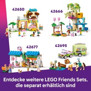 Set de Joaca LEGO Friends Van cu Accesorii pentru Animalute 42678, 237 piese - Img 7