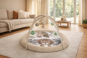 Set de Joaca MoMi LUANI Arc de joaca cu saltea de 72 cm, 6 jucarii incluse - Img 9