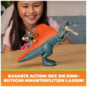 Set de Joaca PAW PATROL Dino Film cu Spinosaurus si Rex, pentru copii de la 3 ani - Img 3