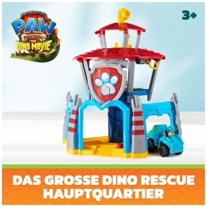 Set de Joaca PAW Patrol - HQ Dino Rettungs cu Figurina Rex si Vehicul - Img 2