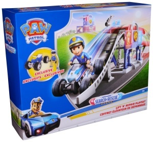 Set de joaca PAW PATROL Lift Reparare cu figurina Ryder si ATV, 75 cm - Img 9
