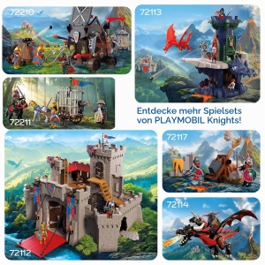 Set de Joaca Playmobil Cavalerii 72211 - Cursa cu Kutsche, Dracon si Armament - Img 7