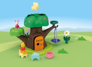 Set de Joaca PLAYMOBIL JUNIOR Winnie Puuh si Ferkel, 17 piese, Plastic, pentru copii de la 1 an - Img 4