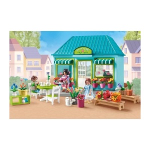 Set de joaca PLAYMOBIL Magazin de flori 71807 pentru copii de la 4 ani - Img 2