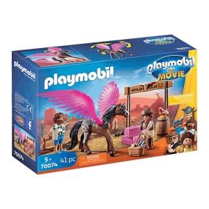 Set de joaca PLAYMOBIL The Movie 70074 - Marla, Del si cal cu aripi, 41 piese