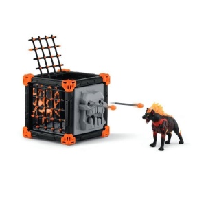 Set de Joaca Schleich ELDRADOR - Battle Cave Lavahyane, 27 Piese, Aventuri cu Lava - Img 4