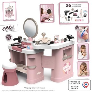 Set de joaca Smoby My Beauty Center, 3-in-1, cu efecte de lumini si sunet, 26 accesorii - Img 2