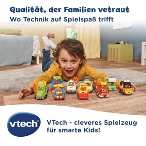 Set de Joaca VTech Tut Tut Baby Flitzer - Casa Familiei Bluey, Culoare Albastra, 1-5 Ani - Img 5