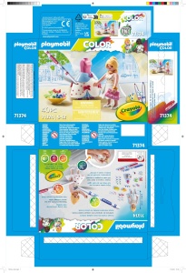 Set de jocuri PLAYMOBIL Color 71374, costum de seara, 40 de piese, creativitate nelimitata - Img 9