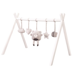 Set de Jucarii pentru Bebei Lil Cutie Sammy - 5 Figurine, Culoare Gri - Img 2