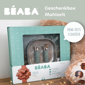 Set de Masa pentru Bebei BEABA, 4 Luni, Oferte Sanatoase, Culoare Salvie - Img 2