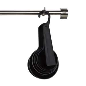 Set de masurare OXO Good Grips 6 piese, negru pentru cantitati mici - Img 2