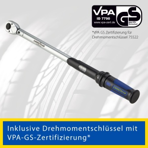 Set de Schimbare Roti Goodyear, 6 piese, Cheie cu Cuplu, Cutie de Depozitare - Img 4