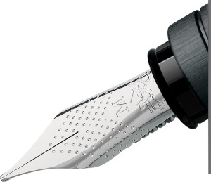 Set de scriere Faber-Castell Essentio Carbon, 2 piese, negru, cu cutie metalica - Img 8