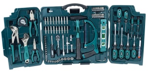Set de scule universale Bruder Mannesmann M29085 89 piese crom-vanadiu in geanta pliabila