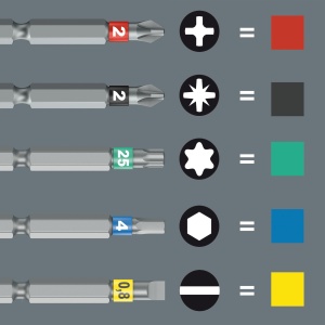 Set de surubelnite cu maner Kraftform Wera 14 piese, ergonomice, cu functie de ratchet - Img 7