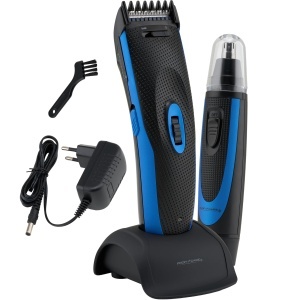 Set de tuns ProfiCare(r) cu indepartare a parului din nas | Lungime de taiere de 3-16 mm | 9 niveluri | incl. statie de incarcare | Cap de barbierit din otel inoxidabil | Aparat de tuns barba pentru barba pentru barba | Trimmer Barbati | PC HSMR 3052 NE - Img 7