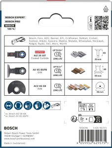 Set de unelte Bosch 3 piese pentru taierea lemnului si metalului, Starlock - Img 4