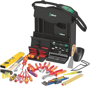 Set de unelte Wera 2go E 1, 73 piese, pentru instalatii electrice