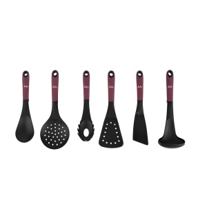Set de ustensile de bucatarie Jata HACC4600, 6 piese, nylon, rezistent la 210 C - Img 2