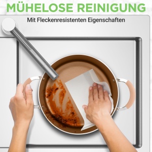 Set de Vase NutriChef 20 Piese Antiaderent PFOAPFOS-Free Compatibil Inductie - Img 4