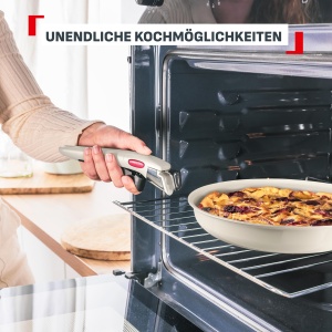 Set de Vase Tefal Ingenio Cerabright, 15 piese, Antiaderent, Culoare Bej - Img 5