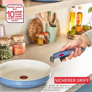 Set de Vase Tefal Ingenio Serenity 11 piese, Aluminiu, Antiaderent, Culoare Albastru - Img 6