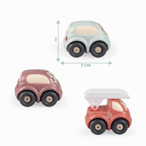 Set de Vehicule pentru Copii Smoby Little Set 3 Piese, Culoare Verde, Ab 12 Luni - Img 4