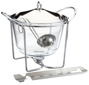 Set Feuerzangenbowle APS 65065, capacitate 4 litri, cu suport si ustensile din inox
