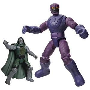 Set Figurine Doctor Doom si Marvels Sentinel, Hasbro, 11,4 cm si 20,3 cm