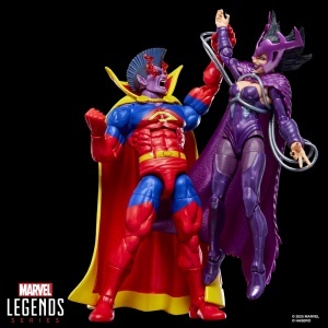Set Figurine Marvel Legends X-Men Deathbird si Gladiator, 15 cm, 3 accesorii - Img 5