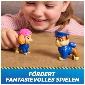 Set Figurine PAW Patrol Chase, Marshall, Skye, Rubble, Rocky, Zuma, Ryder, 7 personaje, 6 cm - Img 5
