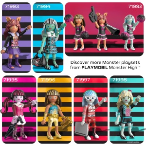 Set Figurine PLAYMOBIL Monster High Frankie Stein cu Accesorii pentru Copii - Img 5