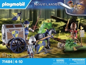 Set Figurine PLAYMOBIL Novelmore 71484 Transport cu Aur, pentru copii de la 4 ani - Img 4
