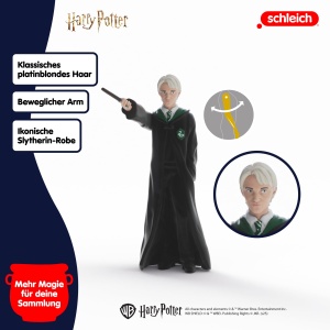 Set Figurine Schleich Harry Potter - Mad-Eye Moody si Draco Malfoy cu Frettchen, 2 Figuri - Img 4
