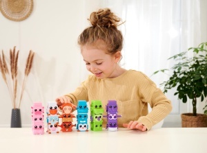 Set figurine Simba Bloxies 105952626 animale interactive 2 piese pentru copii 3 ani - Img 5