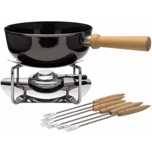 Set Fondue Silit 9 piese, pentru 6 persoane, Silargan, 2.7L, inductie