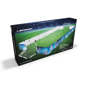 Set Fotbal Dunlop - Teren Inghetat cu 2 Porti, Minge si Pompa - 426 x 235 cm - Img 5