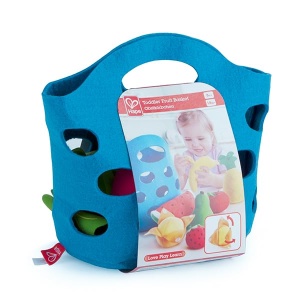 Set fructe Hape E3169 pentru copii cos din fetru fructe moi si usor de curatat - Img 4