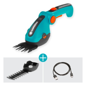 Set Gardena ComfortCut Li - Foarfeca de iarba si arbusti, 8 cm, acumulator 3.6 V - Img 4